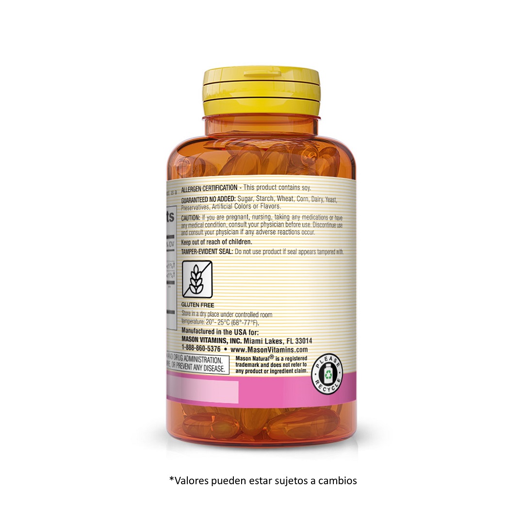 Lecithina de Soya 1.200 mg 100 Cap.