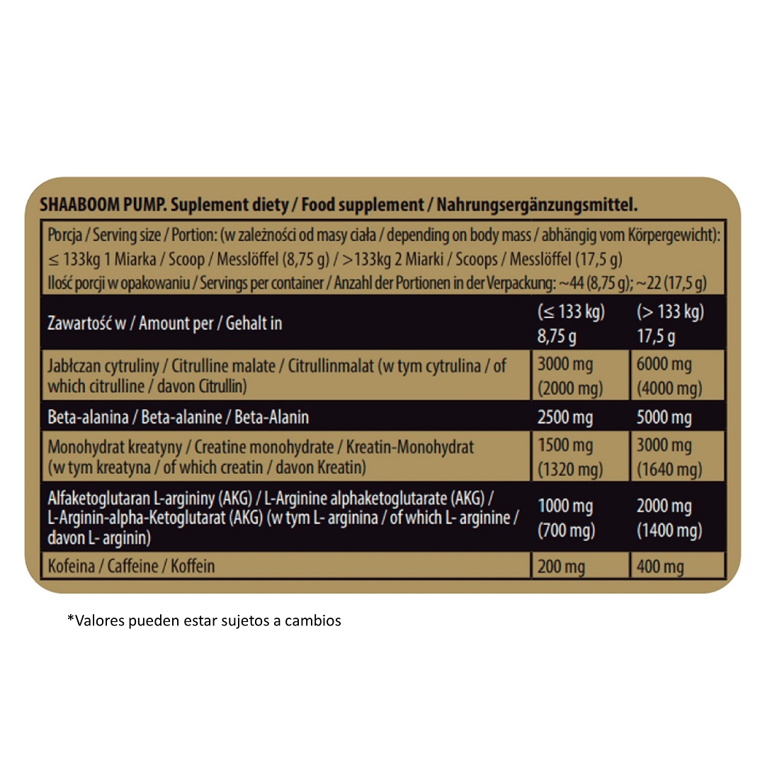 Levrone Shaboom Pump 385 Gr Fruit Punch