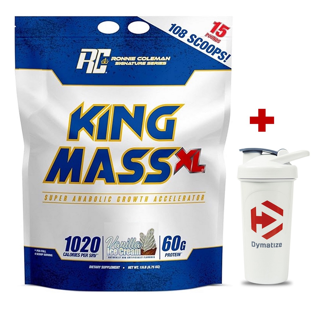 King Mass 15 Lbs Vainilla + Dym Shaker
