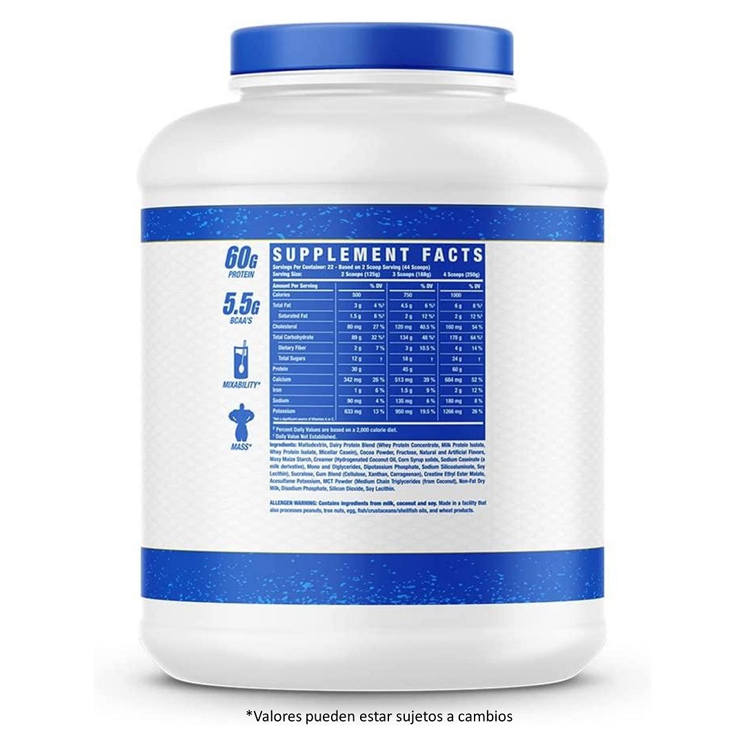 King Mass XL 6 Lbs Vainilla