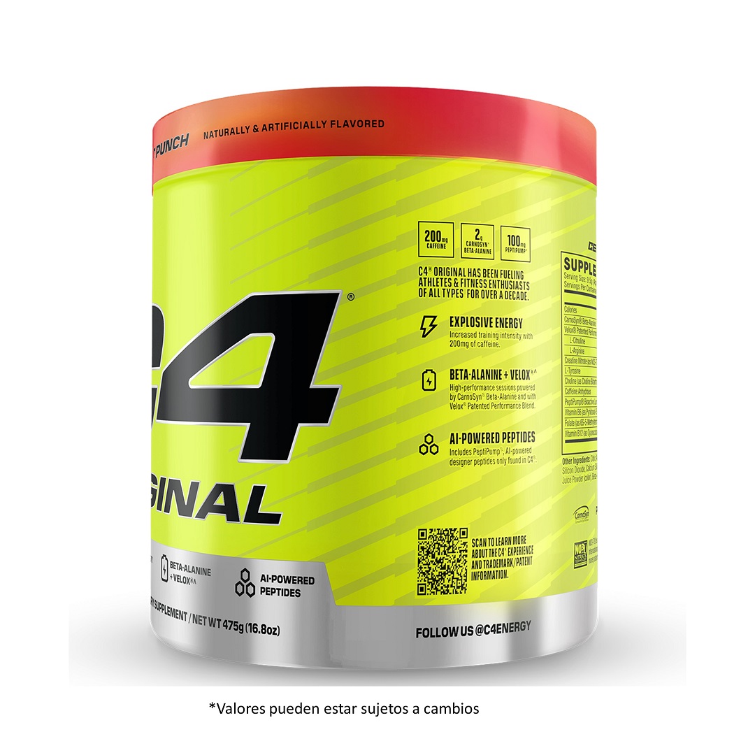 C4 Original 50 Serv. Fruit Punch