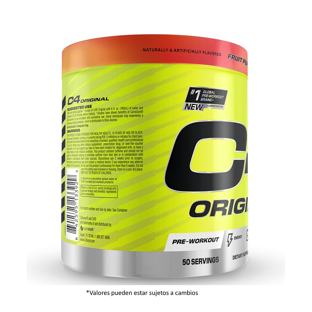 C4 Original 50 Serv. Fruit Punch