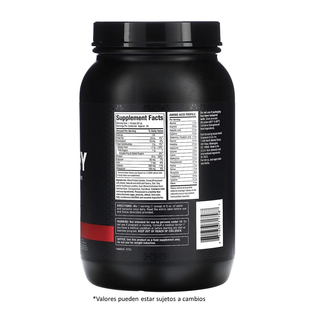 Nitro Tech Iso Whey 2 Lbs Chocolate