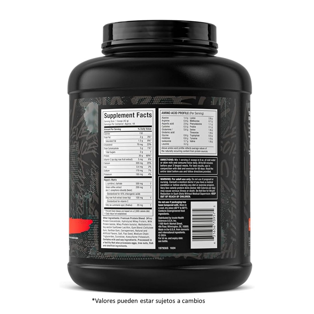 Nitro Tech Ripped 4 Lbs Vainilla