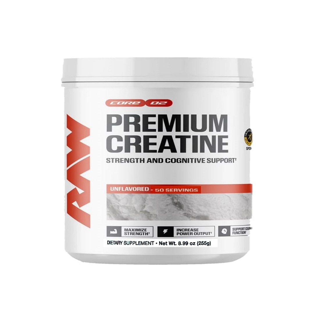 Raw Creatina Monohidratada 255 Gr