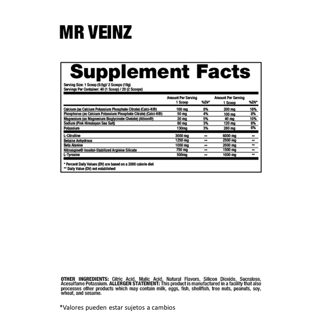 Dragon Pharma Mr. Veinz 40 - 20 Serv. Strawberry