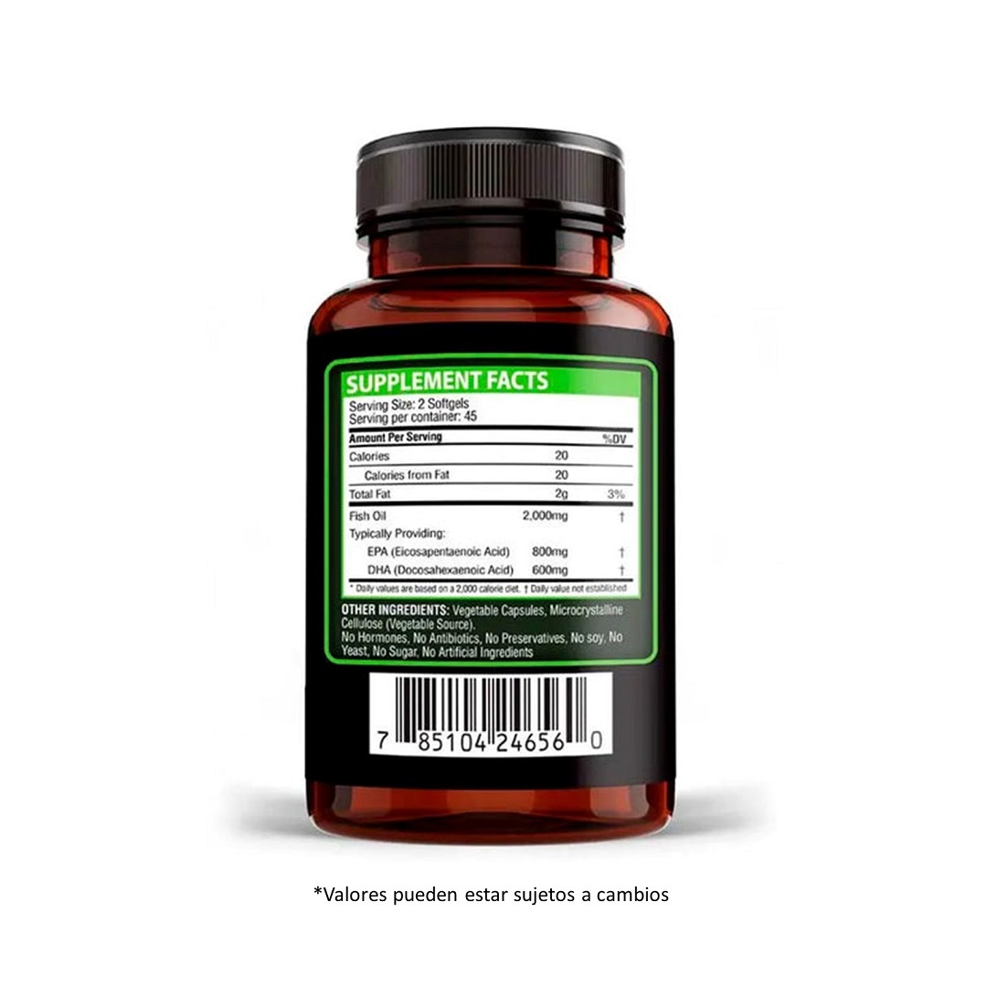GN Omega 3 + EPA & DHA 2000 mg 90 Cap.
